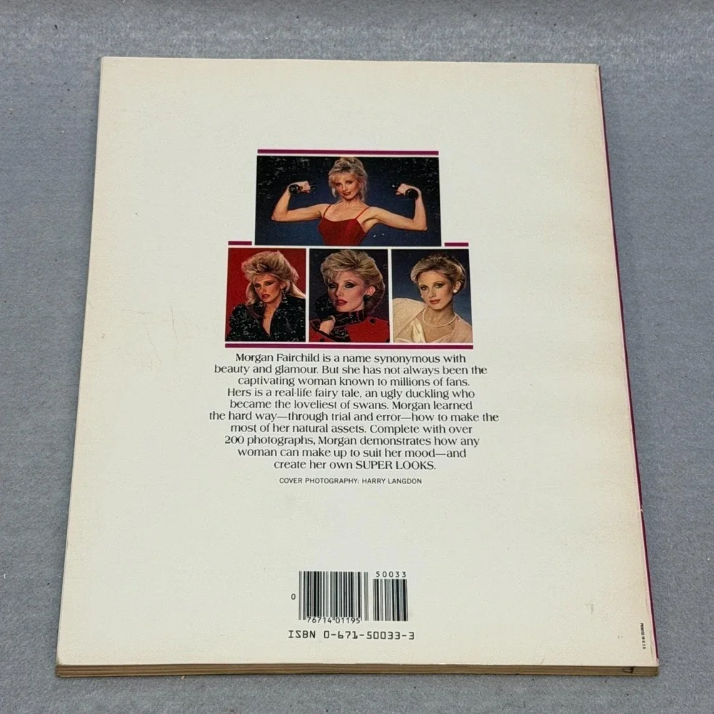 Vintage 1984 Morgan Fairchild's Super Looks First Printing Beauty Makeup Fashion